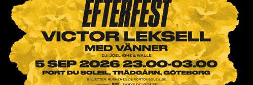 Victor Leksell - Officiell efterfest