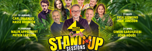 Norra Brunn Comedy Stand-up sessions