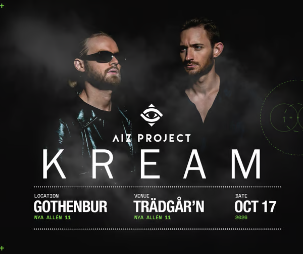 KREAM - 17 OKTOBER - TRÄDGÅR'N
