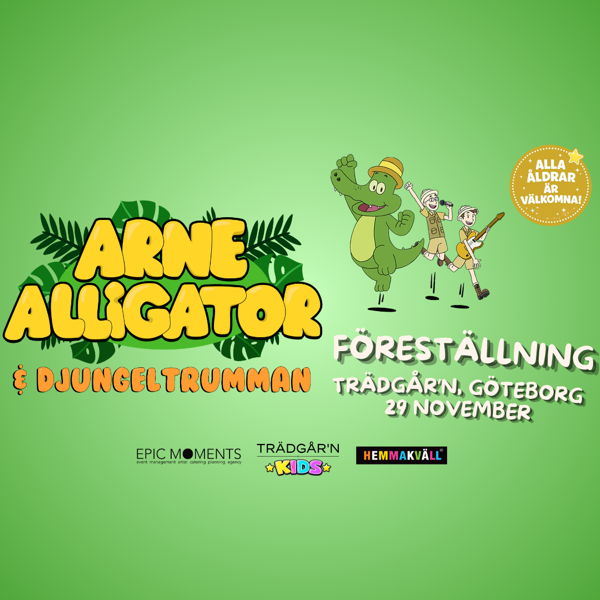 ARNE ALLIGATOR & DJUNGELTRUMMAN