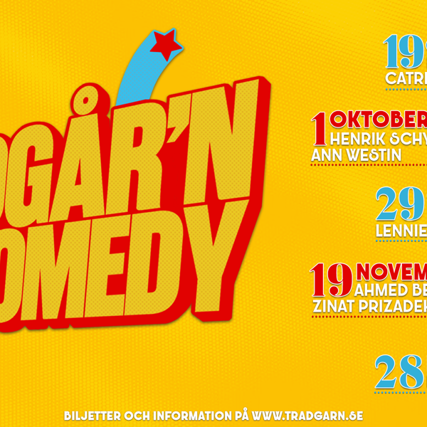 TRÄDGÅR'N COMEDY - LINDSTRÖM & MARTINSSON - 19 SEPTEMBER
