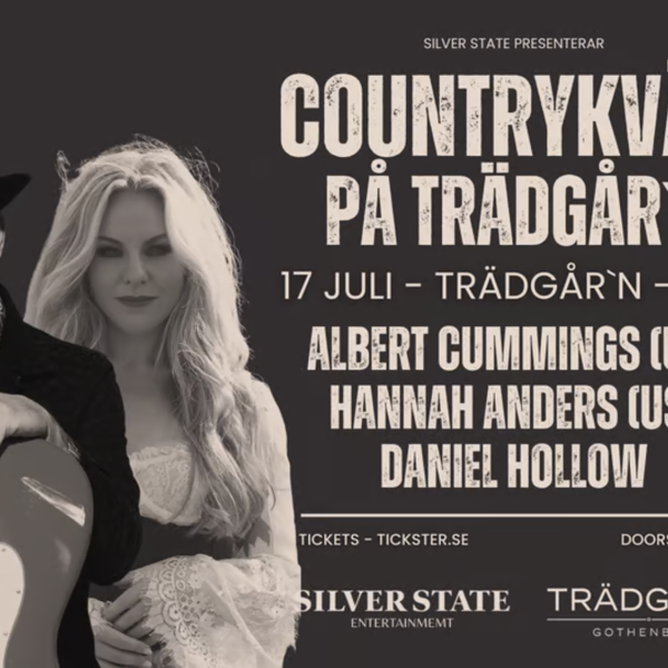 COUNTRYKVÄLL PÅ TRÄDGÅR'N - 17 JULI