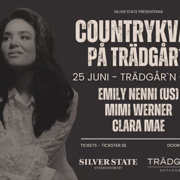 COUNTRYKVÄLL PÅ TRÄDGÅR'N - 25 JUNI
