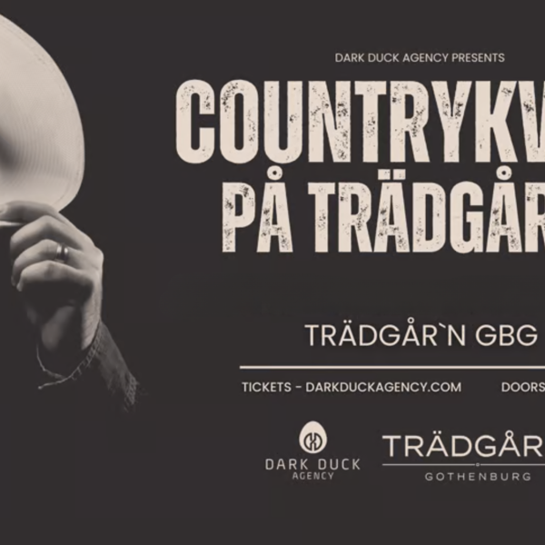 COUNTRYKVÄLL PÅ TRÄDGÅR'N - 8 JULI