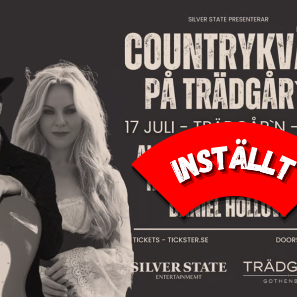 INSTÄLLT (Countrykväll 17 juli)