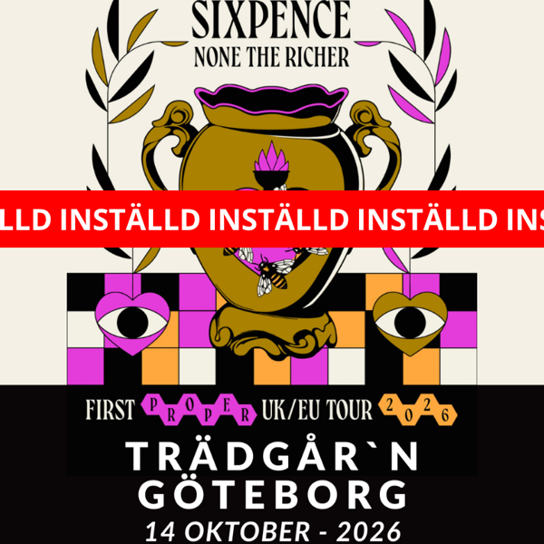 Six pence non the richer | INTSÄLLT