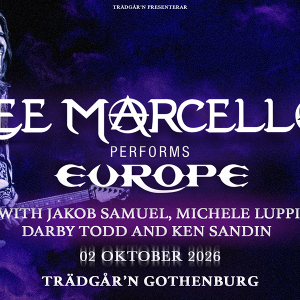 KEE MARCELLO PERFORMS EUROPE - 2 OKTOBER - TRÄDGÅR'N